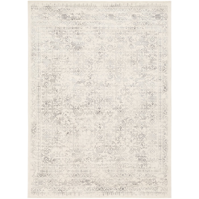 Laurel Foundry Modern Farmhouse DeSoto Oriental Cream/Gray Area Rug & Reviews Wayfair